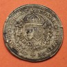 . FRANCIA 1 JETON 1645 CORONACIÓN DE LUIS XIV EN REIMS MONEDA DE LATÓN Token Louis France