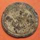 . FRANCIA 1 JETON 1645 CORONACIÓN DE LUIS XIV EN REIMS MONEDA DE LATÓN Token Louis France