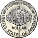ESTADOS UNIDOS 1 DOLAR 1987 S CONSTITUCION MONEDA DE PLATA PROOF $1 Dollar CONSTITUTION BICENTENNIAL