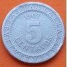 MEXICO 5 CENTAVOS 1907 VALOR y ESCUDO @MUESCA@ KM.421 MONEDA DE NICKEL MBC- Estados Unidos Mexicanos