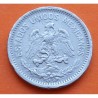 MEXICO 5 CENTAVOS 1910 VALOR y ESCUDO @ESCASA@ KM.421 MONEDA DE NICKEL MBC- Estados Unidos Mexicanos