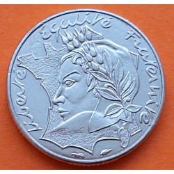 FRANCIA 10 FRANCOS 1986 GALLO Tipo Jimenez LIBERTE EGUALITE FRATERNITE KM.959 MONEDA DE NICKEL SC- France