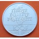 FRANCIA 100 FRANCOS 1989 ANGEL ALADO DERECHOS HUMANOS KM.970 MONEDA DE PLATA MBC + MUESCAS France 100 Francs silver