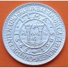 PERU 20 SOLES 1965 COLUMNAS DE HERCULES y PLUS ULTRA KM.241 MONEDA DE PLATA SC- 20 Soles de Oro