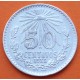 MEXICO 50 CENTAVOS 1935 AGUILA y VALOR KM.447 MONEDA DE PLATA MBC Mejico Mexiko silver coin