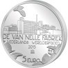 HOLANDA 5 EUROS 2015 HET VAN NELLE VIJFJE FABRICA MONEDA SC PLATA (Nickel) COINCARD The Netherlands