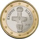 CHIPRE 1 EURO 2024 ESTATUA TRIBAL MONEDA BIMETALICA SC Cyprus Zypern 1€