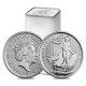 INGLATERRA 2 LIBRAS 2019 BRITANNIA MONEDA DE PLATA SC United Kingdom £2 Pounds silver coin 1 ONZA OZ