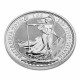 . 1 acoin @BRITANNIA 1ª con CHARLES III CORONADO@ INGLATERRA 2 LIBRAS 2023 BRITANNIA MONEDA DE PLATA ONZA Oz