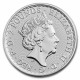 INGLATERRA 2 LIBRAS 2018 BRITANNIA MONEDA DE PLATA United Kingdom £2 Pounds silver coin OZ OUNCE 1 ONZA