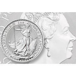 INGLATERRA 2 LIBRAS 2018 BRITANNIA MONEDA DE PLATA United Kingdom £2 Pounds silver coin OZ OUNCE 1 ONZA