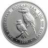 AUSTRALIA 1 DOLAR 1999 KOOKABURRA PAJARO MONEDA DE PLATA PURA @RARA@ $1 Dollar Coin OZ OUNCE silver bullion ONZA