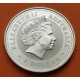 AUSTRALIA 1 DOLAR 1999 KOOKABURRA PAJARO MONEDA DE PLATA PURA @RARA@ $1 Dollar Coin OZ OUNCE silver bullion ONZA