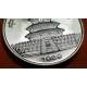 CHINA 10 YUAN 1989 OSO PANDA @FECHA PEQUEÑA@ MONEDA DE PLATA SC 1 ONZA Oz OUNCE silver coin CAPSULA