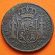 . ¿¿FALSA DE ÉPOCA - PRUEBA EN COBRE?? ESPAÑA Reina ISABEL II 10 REALES 1853 Ceca de MADRID KM.595.2 MONEDA RARA Spain