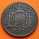 . ¿¿FALSA DE ÉPOCA - PRUEBA EN COBRE?? ESPAÑA Reina ISABEL II 10 REALES 1853 Ceca de MADRID KM.595.2 MONEDA RARA Spain