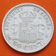 ESPAÑA Rey ALFONSO XIII 50 CENTIMOS 1900 * 0/0 SMV REY y ESCUDO KM.705 MONEDA DE PLATA EBC- Spain silver R/2