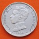 ESPAÑA Rey ALFONSO XIII 1 PESETA 1904 * 19 04 SMV KM.721 MONEDA DE PLATA Spain R/5