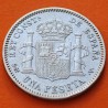 ESPAÑA Rey ALFONSO XIII 1 PESETA 1904 * 19 04 SMV KM.721 MONEDA DE PLATA Spain R/5