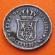 @ESCASA@ ESPAÑA REINA ISABEL II 20 CENTIMOS DE ESCUDO 1868 Ceca de MADRID KM.625.1 MONEDA DE PLATA Spain