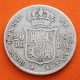 ESPAÑA Rey ALFONSO XII 20 CENTAVOS DE PESO 1882 ISLAS FILIPINAS KM.149 MONEDA DE PLATA MBC Spain colonial coin