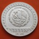 MEXICO 100 PESOS 1992 GUERRERO AGUILA KM.554 MONEDA DE PLATA SC 1 ONZA OZ silver coin 5 Pesos