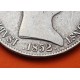 @ESCASA@ ESPAÑA Reina ISABEL II 10 REALES 1852 Ceca de MADRID KM.595.2 MONEDA DE PLATA MBC- Spain silver coin