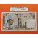 . @PVP NUEVO 290€@ MARRUECOS 10 DIRHAMS 1960 REY MOHAMMED V Pick 54 BILLETE MUY CIRCULADO Morocco banknote