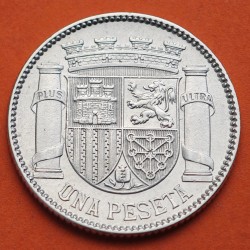 @PRECIOSA@ ESPAÑA 1 PESETA 1933 * 3 4 DAMA SENTADA KM.750 MONEDA DE PLATA DE LA REPUBLICA ESPAÑOLA Spain silver R/1