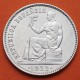 @PRECIOSA@ ESPAÑA 1 PESETA 1933 * 3 4 DAMA SENTADA KM.750 MONEDA DE PLATA DE LA REPUBLICA ESPAÑOLA Spain silver R/1