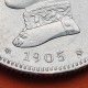 ESPAÑA Rey ALFONSO XIII 2 PESETAS 1905 * 19 05 SMV KM.725 MONEDA DE PLATA MBC+ Spain silver coin R/3