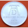 ALEMANIA 5 MARCOS 1971 D ALBERTO DURERO KM.129 MONEDA DE PLATA EBC Germany 5 Marks silver ALBRECHT DURER
