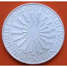 ALEMANIA 10 MARCOS 1972 G ANAGRAMA CIRCULAR OLIMPIADA DE MUNICH Leyenda IN MUNCHEN KM.130 MONEDA DE PLATA SC- Germany 10 Marks