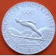 AUSTRIA 50 SCHILLINGS 1964 SALTO ALPINO OLIMPIADA INSBRUCK KM.2895 MONEDA DE PLATA EBC- Österreich silver