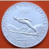 AUSTRIA 50 SCHILLINGS 1964 SALTO ALPINO OLIMPIADA INSBRUCK KM.2895 MONEDA DE PLATA EBC- Österreich silver