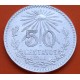 MEXICO 50 CENTAVOS 1944 AGUILA KM.447 MONEDA DE PLATA MBC++ Mejico silver coin WWII R/2