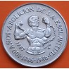 CUBA 1 PESO 1987 ESCLAVITUD 100 AÑOS DE LA ABOLICION 1886-1986 KM.167 MONEDA DE NICKEL @TIRADA 2.000@ SC- Caribe coin