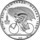 RUSIA 10 RUBLOS 1978 CICLISMO OLIMPIADA DE MOSCU 1980 CCCP KM.158.1 MONEDA DE PLATA SC Russia silver 0,96 ONZAS