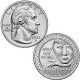 . 5 monedas x ESTADOS UNIDOS 25 CENTAVOS 2022 P (PHILADELPHIA) Serie AMERICAN WOMEN QUARTERS NICKEL SC USA