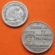 . 2 monedas x SANTANDER PALENCIA y BURGOS 50 CENTIMOS 1937 + 1 PESETA 1937 GUERRA CIVIL NICKEL ESPAÑA Par/3