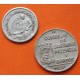 . 2 monedas x SANTANDER PALENCIA y BURGOS 50 CENTIMOS 1937 + 1 PESETA 1937 GUERRA CIVIL NICKEL ESPAÑA Par/3