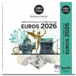 . 1 aaaaaaaaacoin @31/OCTUBRE Envío@ FRANCIA CARTERA OFICIAL EUROS 2026 KMS SET 1 Cts a 50 Cts + 1€ + 2 EUROS 2026