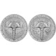 . 1 aaaaaaaacoin @31 de OCTUBRE Envío@ ALEMANIA 5 MARK 2025 MARTILLO de THOR MEDALLA PLATA ONZA OZ Germania Mint