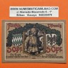 @NOTGELD@ ALEMANIA 50 PFENNIG 1918 SOLDADO CON GRANADA Ciudad LINDENBERG Estado ALLGÄU BILLETE SC- Germany STADT