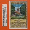 @NOTGELD@ ALEMANIA 50 PFENNIG 1921 CASTILLO MEDIEVAL Ciudad de PLÖN Estado HOLSTEIN BILLETE SC- Germany STADT