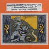 @NOTGELD@ ALEMANIA 50 PFENNIG 1921 CABALLERO CON LANZA Ciudad de BAD BLANKENBURG Estado de TURINGIA BILLETE SC- Germany STADT