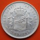 ESPAÑA 5 PESETAS 1882 * 18 82 MSM REY ALFONSO XII KM.688 MONEDA DE PLATA (DURO) Spain silver R/1