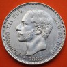 ESPAÑA 5 PESETAS 1882 * 18 82 MSM REY ALFONSO XII KM.688 MONEDA DE PLATA (DURO) Spain silver R/1