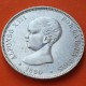 @PRECIOSA@ ESPAÑA 5 PESETAS 1890 * 18 90 PGM REY ALFONSO XIII MONEDA DE PLATA (DURO) KM.689 Spain silver coin R/4