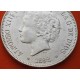 . @MUY BONITA@ ESPAÑA 5 PESETAS 1892 * 18 92 PGM REY ALFONSO XIII tipo "RIZOS" KM.700 MONEDA DE PLATA (DURO) Spain silver R/4